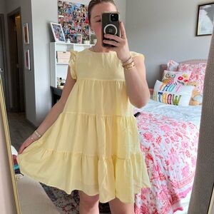 La Ven yellow sundress - size s